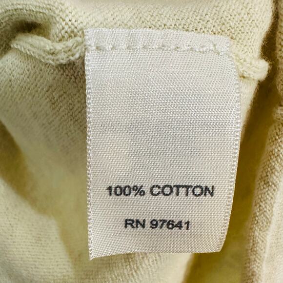 J. Jill Vintage Yellow Floral Cottagecore Button Up Cardigan Size XL - Picture 6 of 8